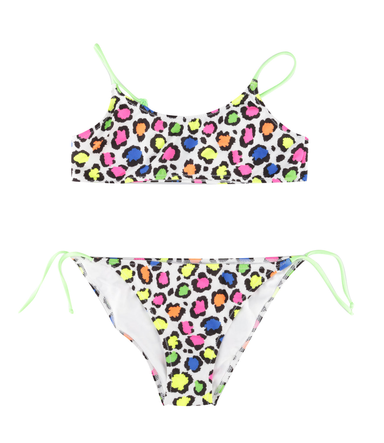 MC2 Saint Barth Kids | Costume Bikini Bianco e Multicolor