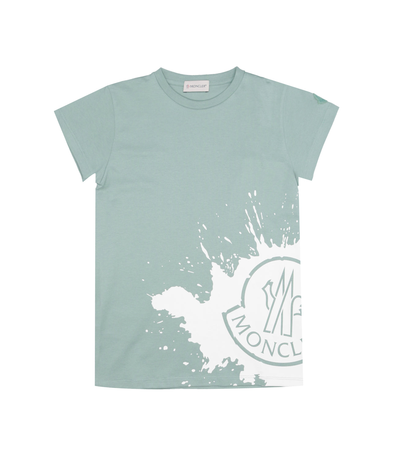 Moncler Junior | T-Shirt Verde Acqua