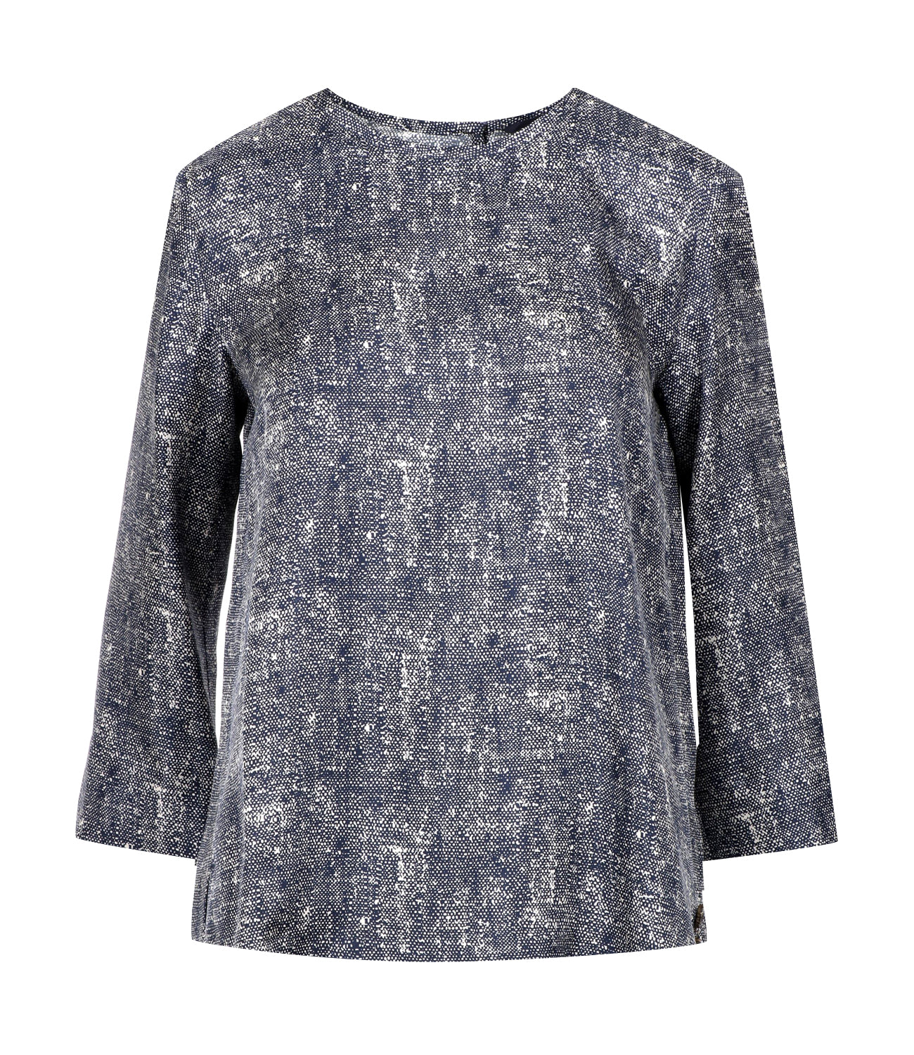 S Max Mara | Camicia Clio Blu e Bianco