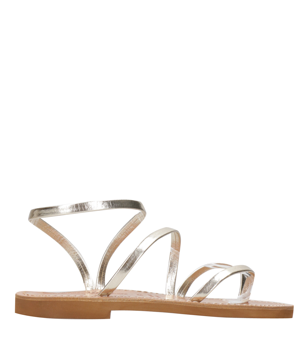 Artigiano del Borgo | Sandalo Lucille Platino