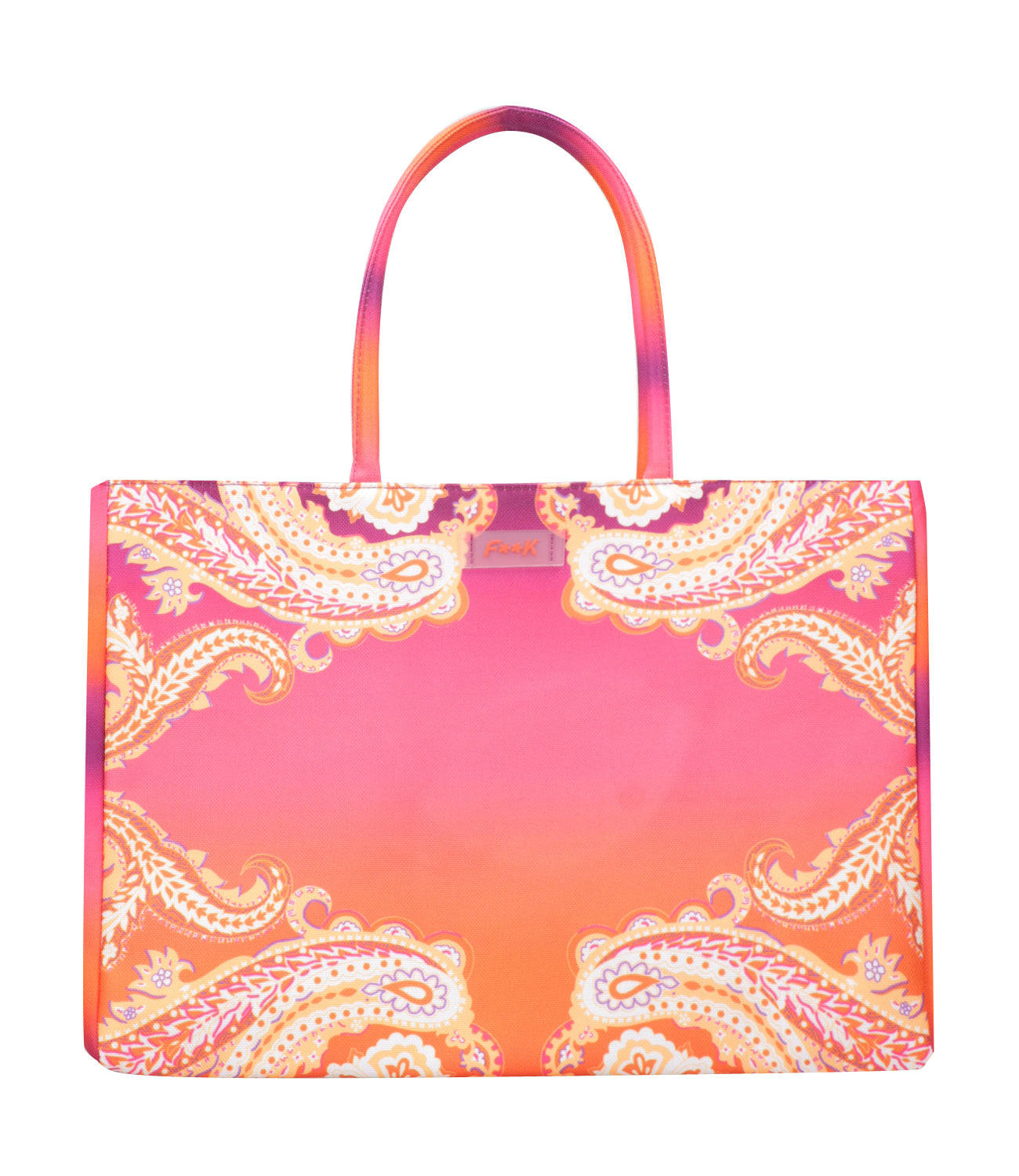 F**K Project | Borsa Beachbag Fuxia e Giallo