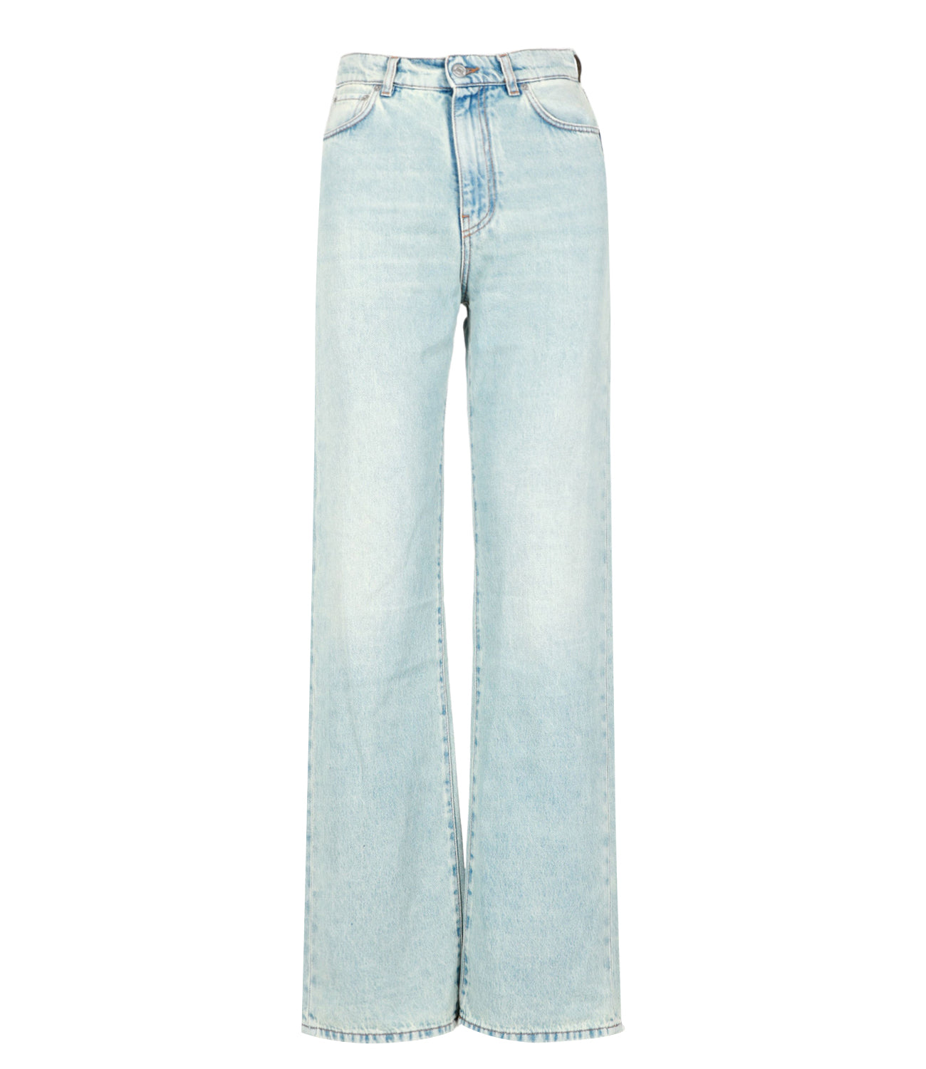 Grifoni | Jeans Wide Leg Denim Chiaro