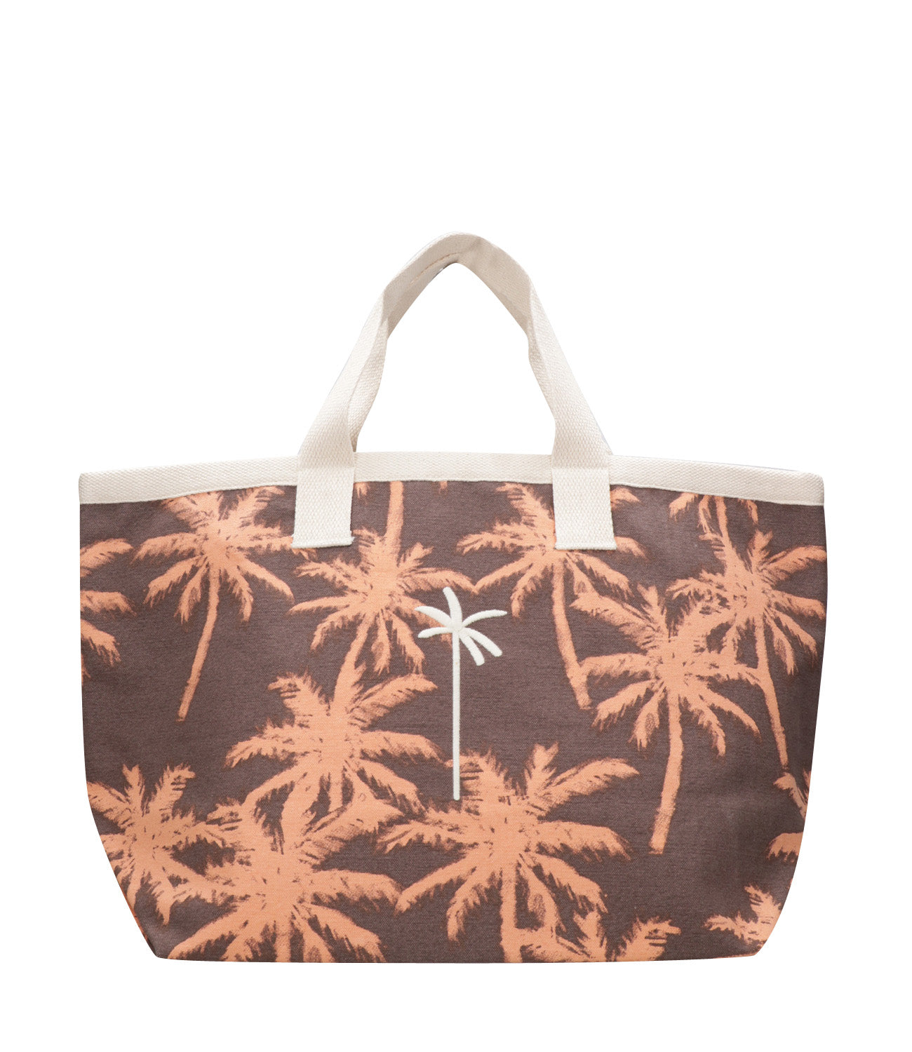 Manebi | Borsa California Tote Bag Cacao e Arancio
