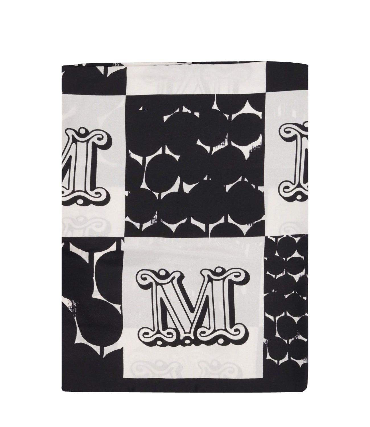Max Mara | Foulard Carre90 Bianco e Nero
